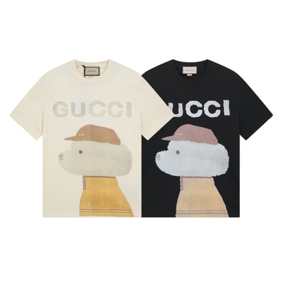 Gucci Early Spring Collection High-Weight Short-Sleeve